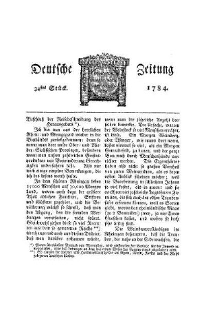 Beschluß der Reisebeschreibung des Herausgebers