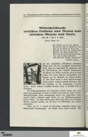 Abwehrschlacht zwischen Soissons und Reims und zwischen Marne und Vesle