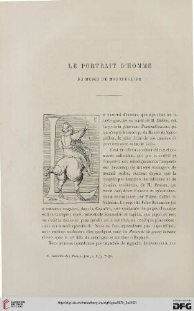 2. Pér. 12.1875: Le portrait d'homme du Musée de Montpellier