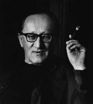 Heiner Müller (1929-1995; Schriftsteller, Dramatiker, Regisseur, Intendant)