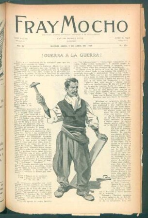 ¡Guerra a la guerra!