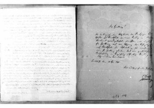 Jacob Venedey, Karlsruhe, an Johann Baptist Bekk: Bitte um eine Unterredung, 18.04.1848, Bl. 186