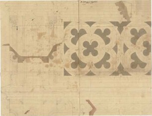 Gärtner, Friedrich von; München; Wittelsbacherpalast - Tanzsaal - Brüstung (Detail)