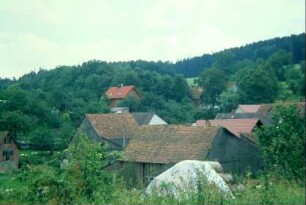 Ortsansicht, Blick über die Dächer