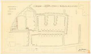 Arbeitersiedlung, Jastrow: Lageplan 1:1000