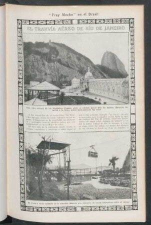 El tranvía aéreo de Río de Janeiro : "Fray Mocho" en el Brasil