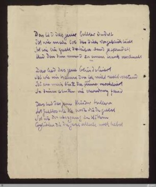 Das lied das jener bettler dudelt : [SW IV: H7]; [SW IV, S. 91/142]