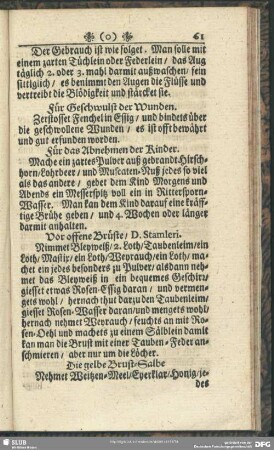 Für Geschwulst der Wunden