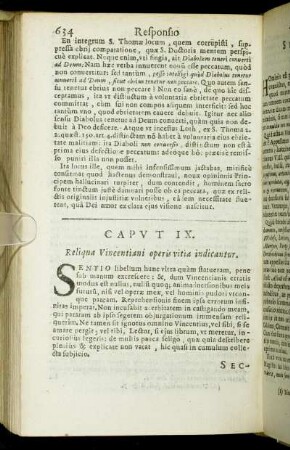 Caput IX. Reliqua Vincentiani operis vitia indicantur.