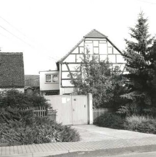 Markranstädt-Döhlen, Lindenstraße 16. Vierseithof. E. 19. Jh. Straßenansicht