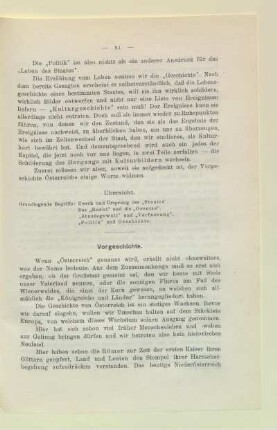 Vorgeschichte