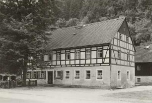 Russig-Mühle im Polenztal bei Hohnstein