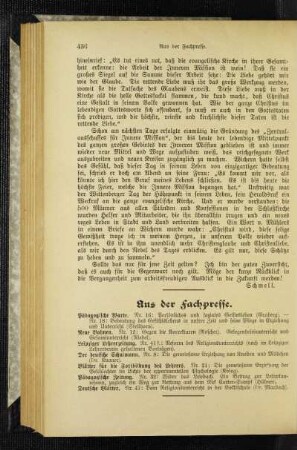 Aus der Fachpresse