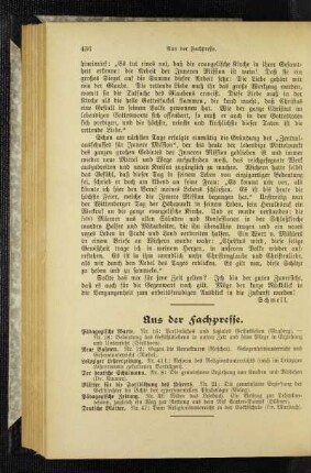 Aus der Fachpresse