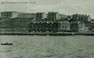 Die Seepromenade in Peel (Isle of Man)