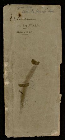 I. Coordinaten von 659 Punkten 29 Apr. 1828, 29.4.1828 : Nr. 1: Koordinatenverzeichnis von 659 Punkten vom 29. April 1828 [Titel laut Katalog Theo Gerardy]