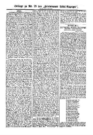 Beilage zu Nr. 79