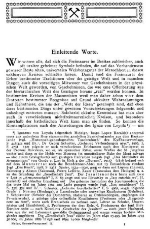 Einleitende Worte.