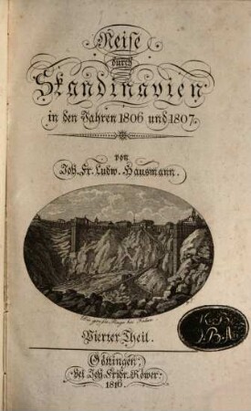 Reise durch Skandinavien in den Jahren 1806 und 1807. 4