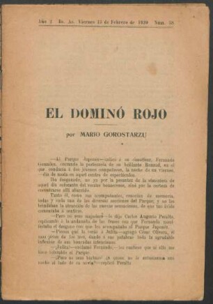 [Parte único]