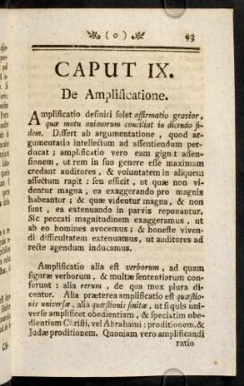 93-103, Amplificatio definiri solet affirmatio gravior, quae ...