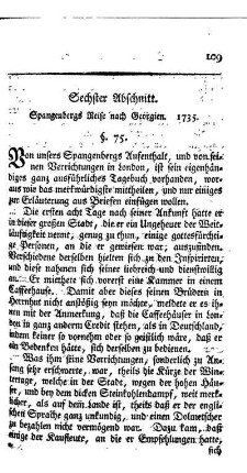 Spangenbergs Reise nach Georgien