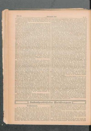 Diasporanot : [Schulpolitische Zeitfragen]