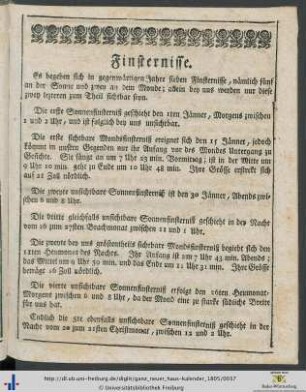 Finsternisse.