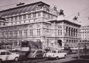 Wien, Österreich, Opernring, Verkehr