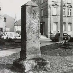 Apel-Stein Nummer 4, Schalcht bei Wachau, 16.10.1813