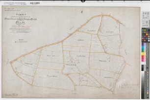Westerkappeln (Westerkappeln), Zusammenlegung Hambüren-Handarpe, Urkarte II Flur 54