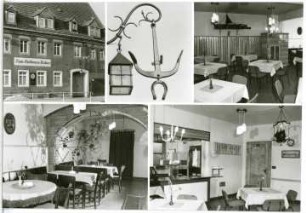 Meißen. Gaststätte " Zum Goldenen Anker " Uferstraße