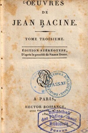 Oeuvres de Racine, 3