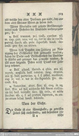 Von der Gicht