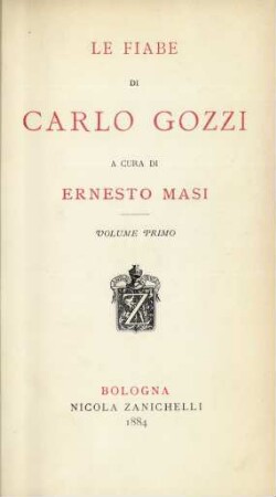 8: Le fiabe di Carlo Gozzi