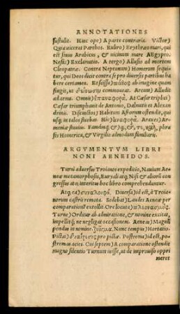 Argumentum Libri Noni Aeneidos.
