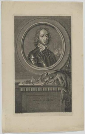 Bildnis des Oliver Cromwell