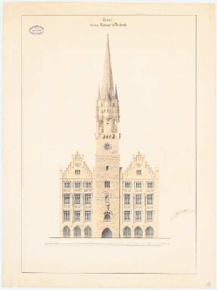 Rathaus, Innsbruck: Frontansicht