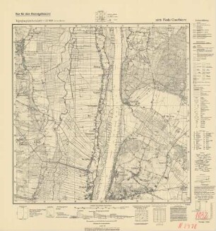2478 Feste Courbiere, Topographische Karte 1:25000 (4cm - Karte)