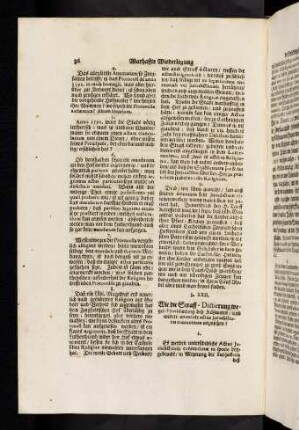 36-53, § XXII - § XXIV