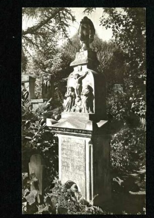 Friedhof, Grabstein Fr. A. Baehr, 1818