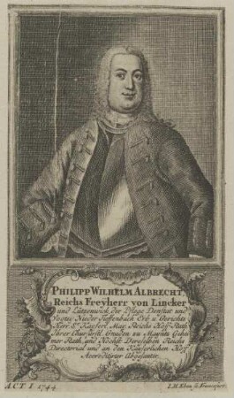 Bildnis des Philipp Wilhelm Albrecht von Lincker
