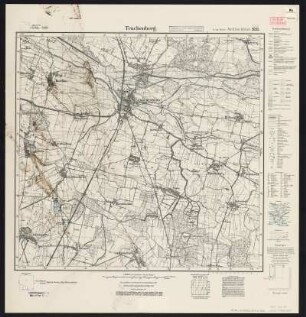 Messtischblatt [4567] = 2635 : Trachenberg, heute Żmigród, Polen, 1932 : Messtischblatt [4567] = 2635 : Trachenberg. - Hrsg. 1887, bericht. 1928, einz. Nachtr. 1932. - [Berlin] : Reichsamt für Landesaufnahme, 1932. - 1 Kt. : zweifarbig. - Mit Zeichenerklärung