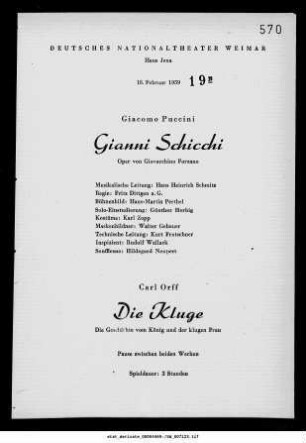 Gianni Schicchi