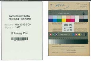 Entnazifizierung Paul Schwesig , geb. 01.06.1904 (Hilfspolizist)