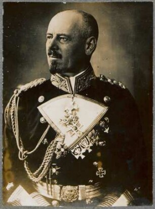 Vizeadmiral Hipper, der Befehlshaber der deutschen Aufklärungsschiffe in der Seeschlacht im Skagerrak