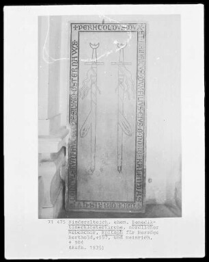 Epitaph für die Herzöge Berthold und Heinrich
