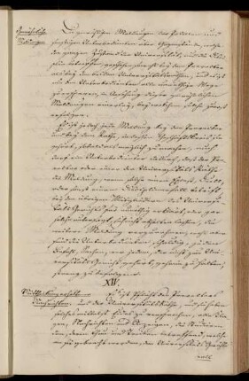 Bestimmungen der künftigen Gerichtsbarkeitsverfassung. Mitteilung erhaltener Nachrichten.