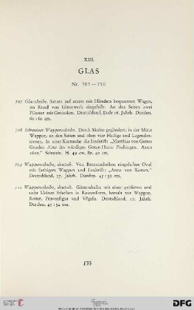 Glas (Nr. 707-710)