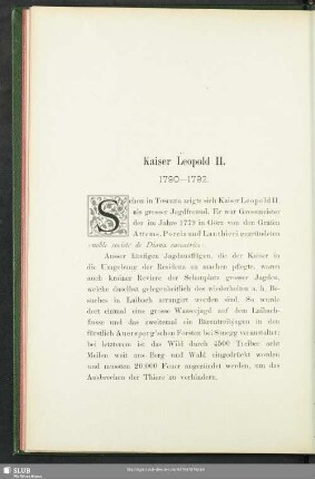 Kaiser Leopold II. : 1790-1792